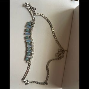 Blue necklace